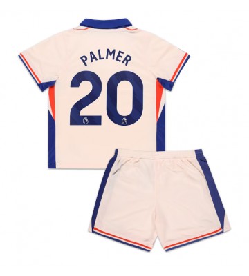 Chelsea Cole Palmer #20 Segunda Equipación Niños 2024-25 Manga Corta (+ Pantalones cortos)